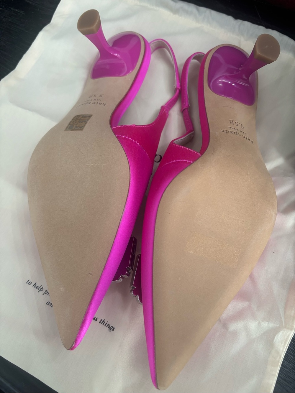 CONSIDERING OFFERS!
Kate Spade Renata Hot Pink Kitten Heel, 5.5B - Picture 8 of 8